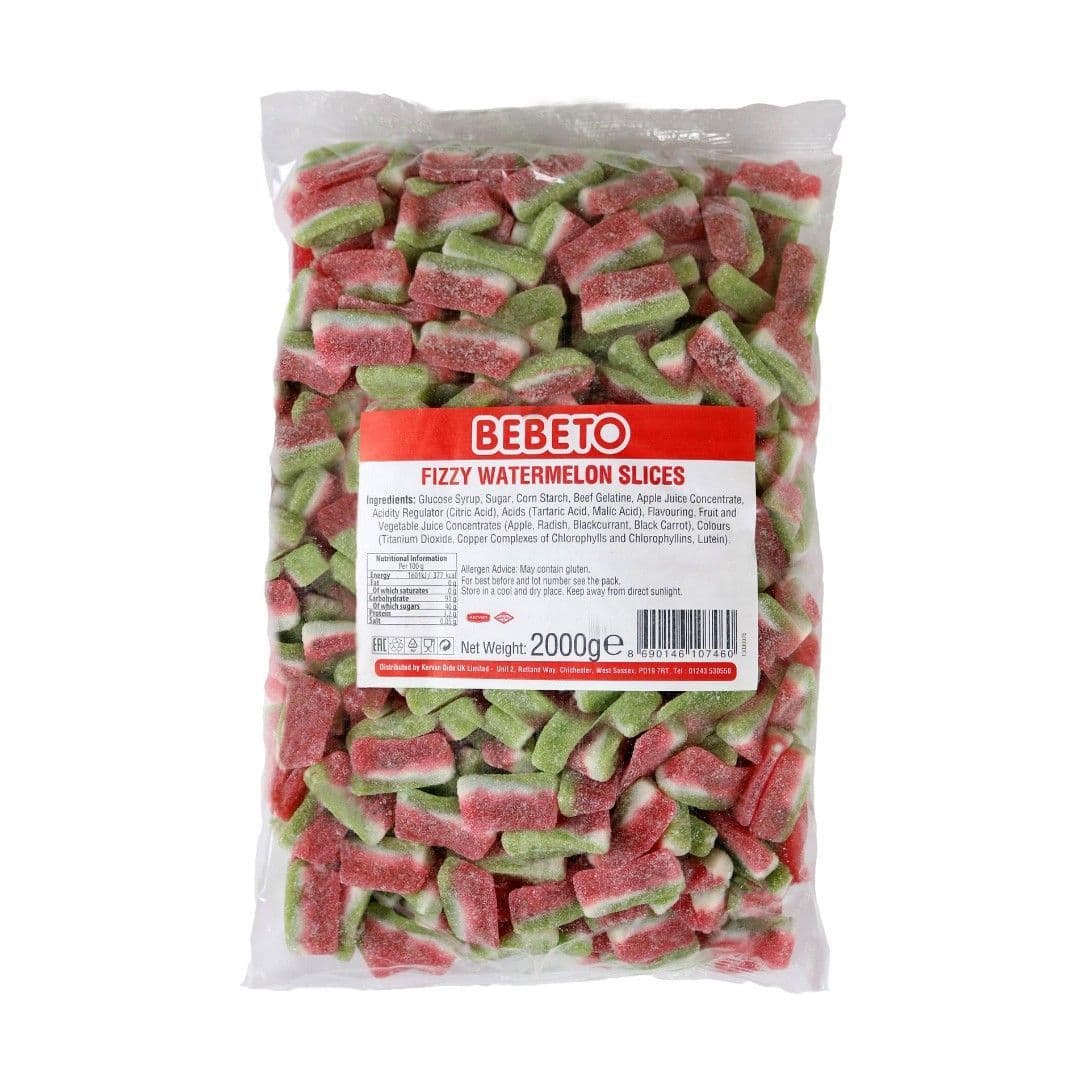 Bebeto Fizzy Watermelons 100g ( Turkey ) - Image 2