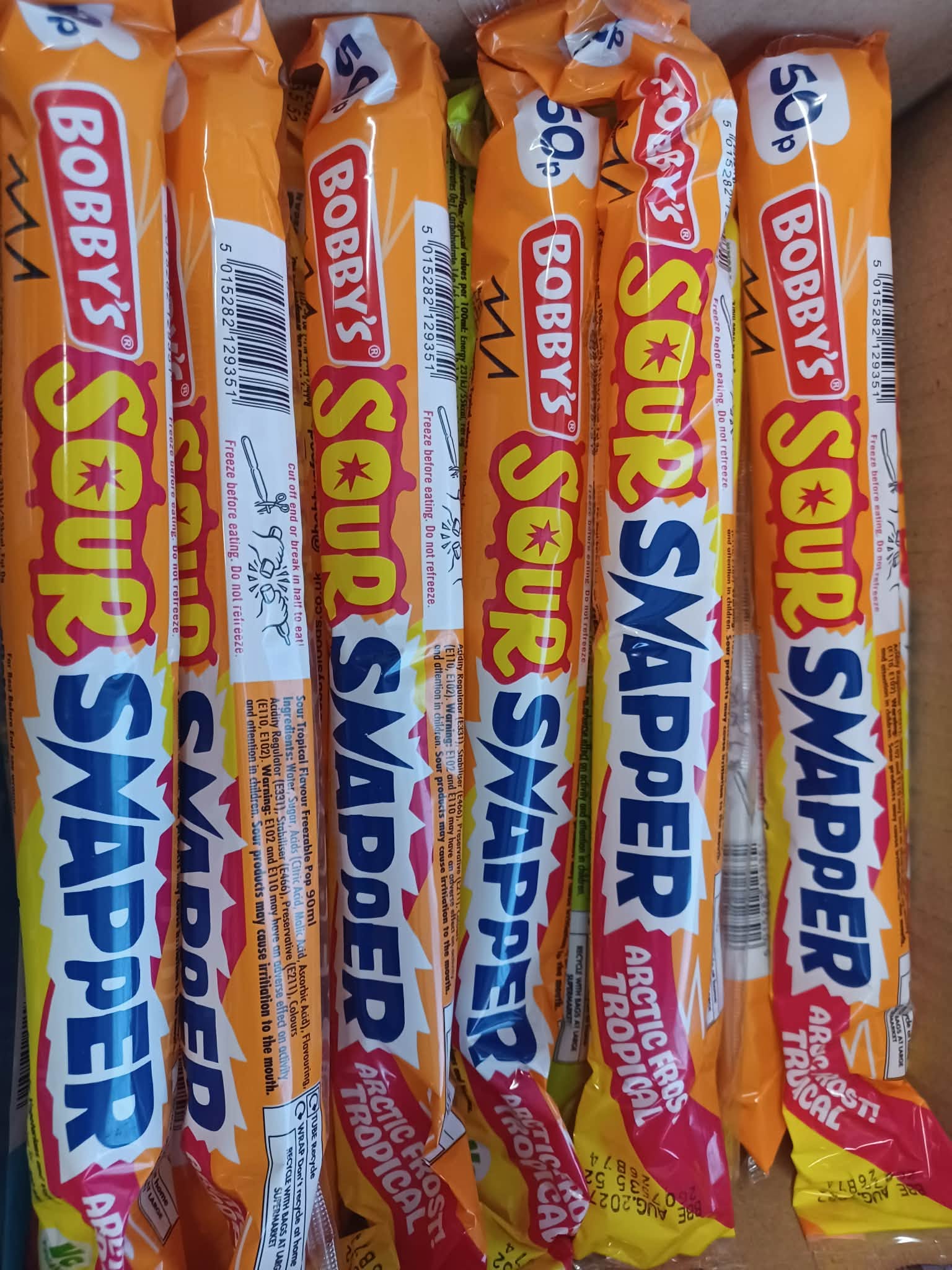 Bobby's Sour Ice Snappers UNFROZEN ( UK ) - Image 2