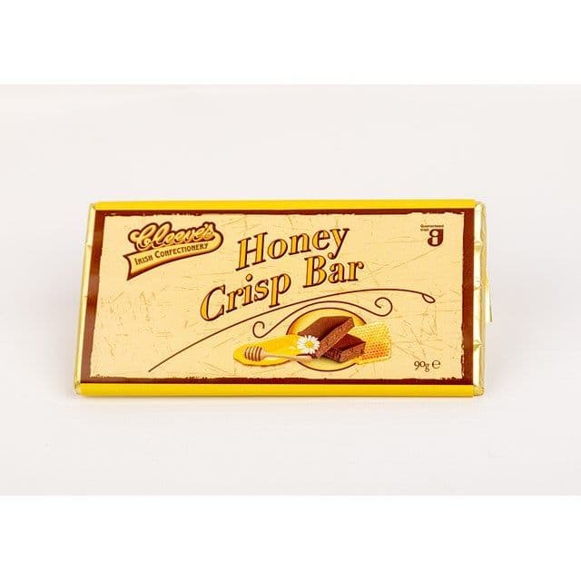 Cleeves Irish Honey Crisp Bar Milk Chocolate 50g Bar ( Ireland )