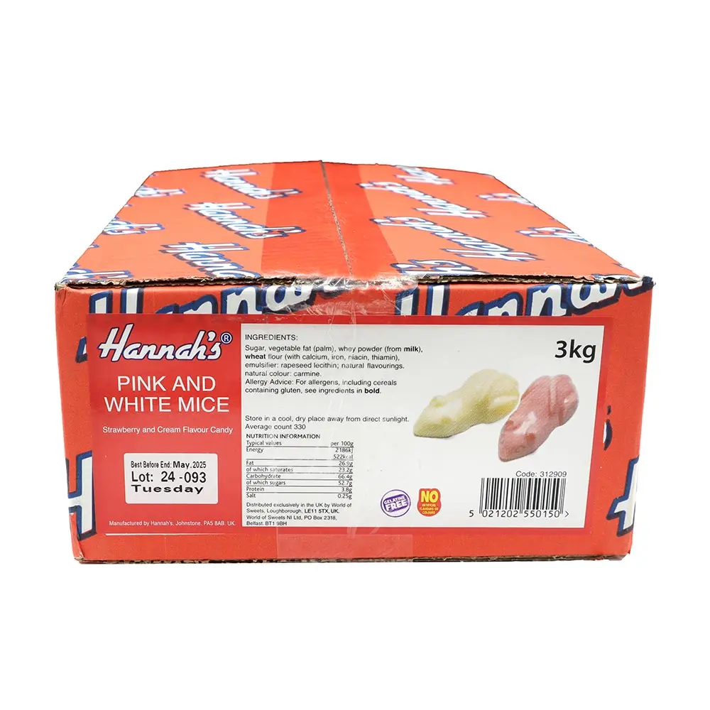 Hannah's Pink & White Mice (UK) - Image 2