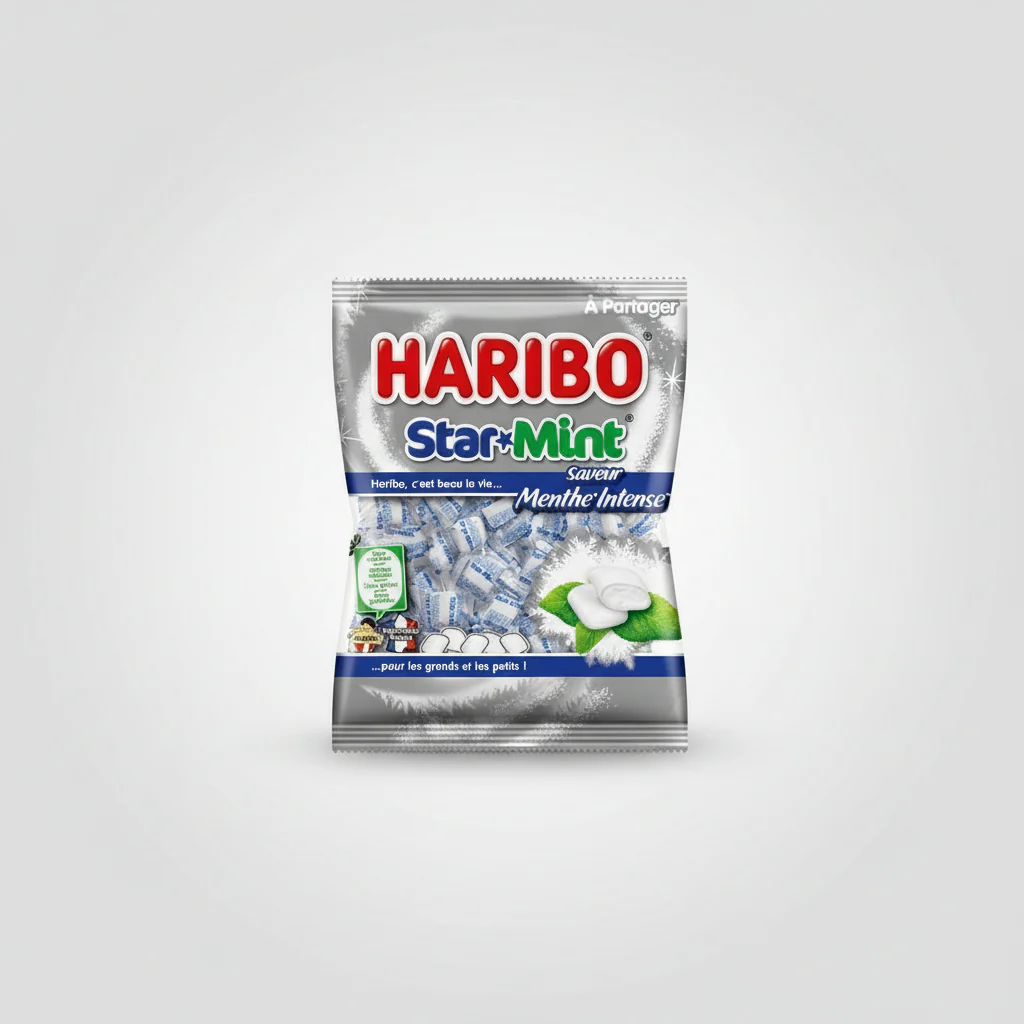 Haribo Starmint Mint Intense 200g ( France )