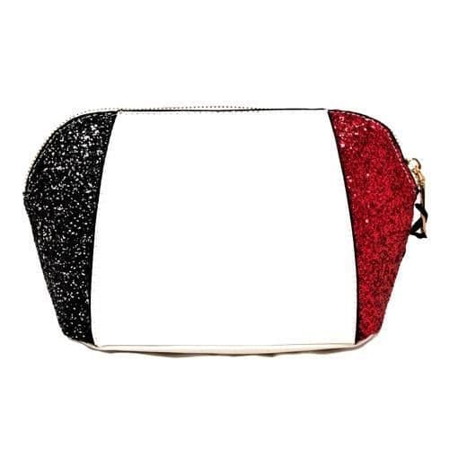 Harley Quinn Red White & Black Makeup / Wash Bag - Image 3