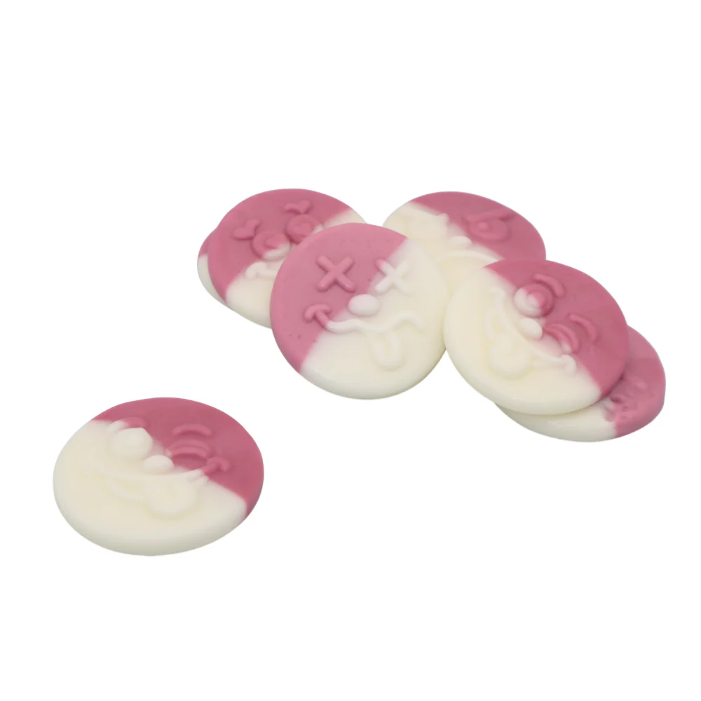 Kingsway Vanilla & Raspberry Foam Smileys ( UK )