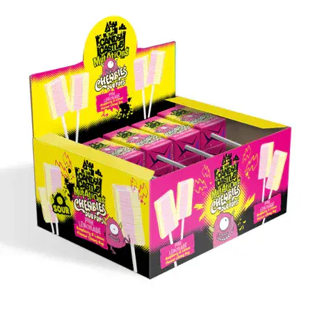 The Candy Castle Mutation Due Pops Sour Pink Lemonade 10g ( UK ) - Image 3