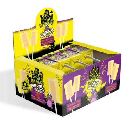 The Candy Castle Mutation Duo Pops Sour Tropical Ting 10g ( UK ) - Image 3