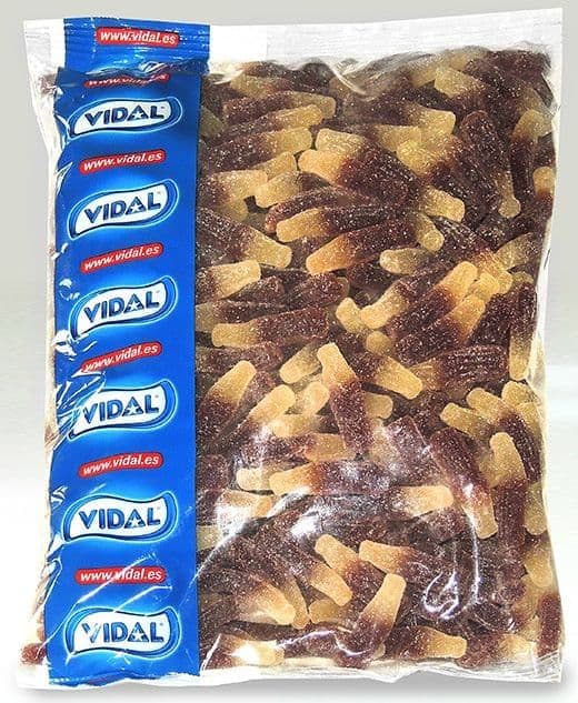 Vidal Fizzy Cola Bottles Meduim Size ( Spain ) - Image 2
