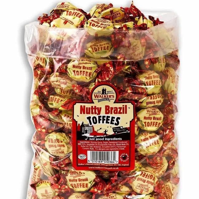 Walkers Nonsuch Nutty Brazil Toffees 100g ( UK ) - Image 2